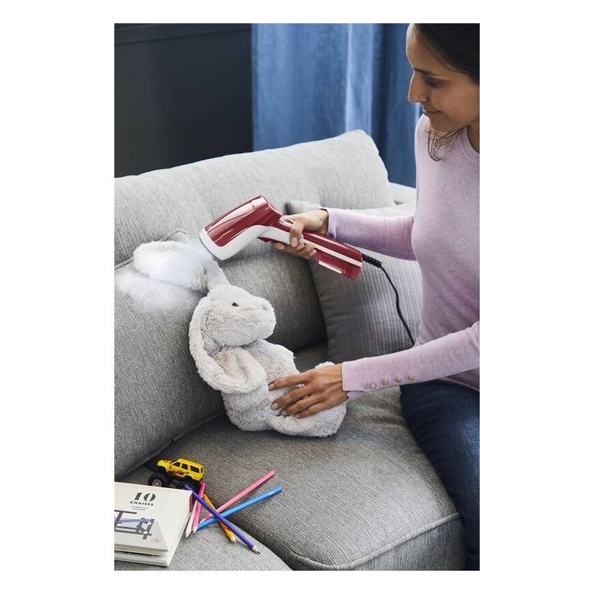 Tefal - Rankinis drabužių garintuvas ACCESS STEAM FIRST 1300W/230V bordo