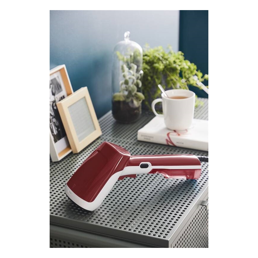 Tefal - Rankinis drabužių garintuvas ACCESS STEAM FIRST 1300W/230V bordo