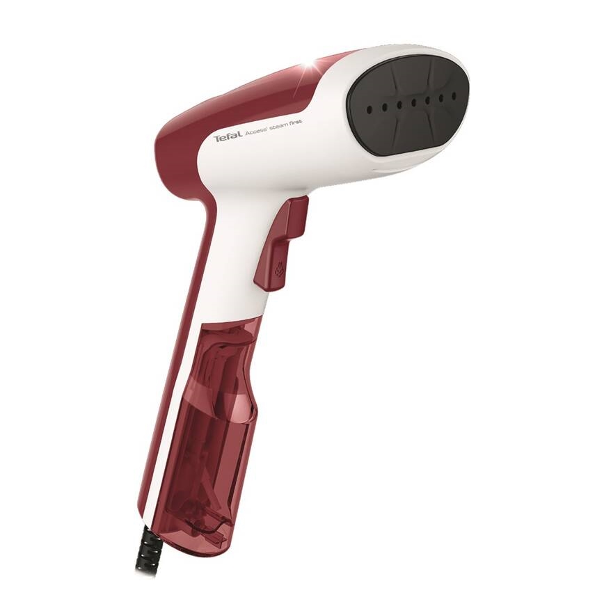 Tefal - Rankinis drabužių garintuvas ACCESS STEAM FIRST 1300W/230V bordo