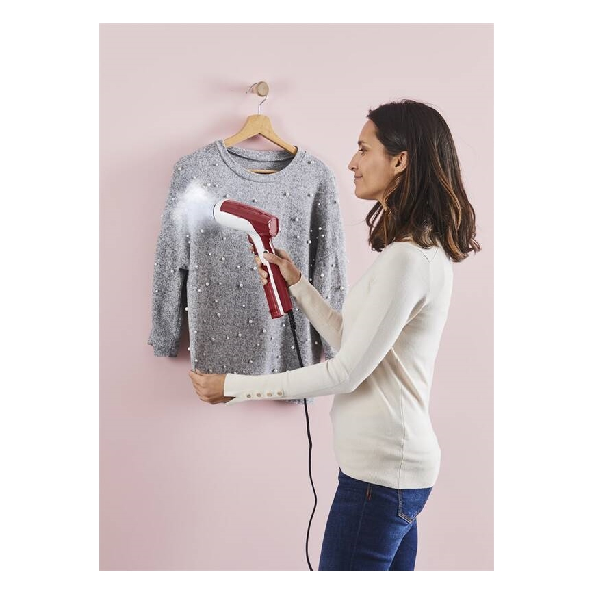 Tefal - Rankinis drabužių garintuvas ACCESS STEAM FIRST 1300W/230V vyno spalvos