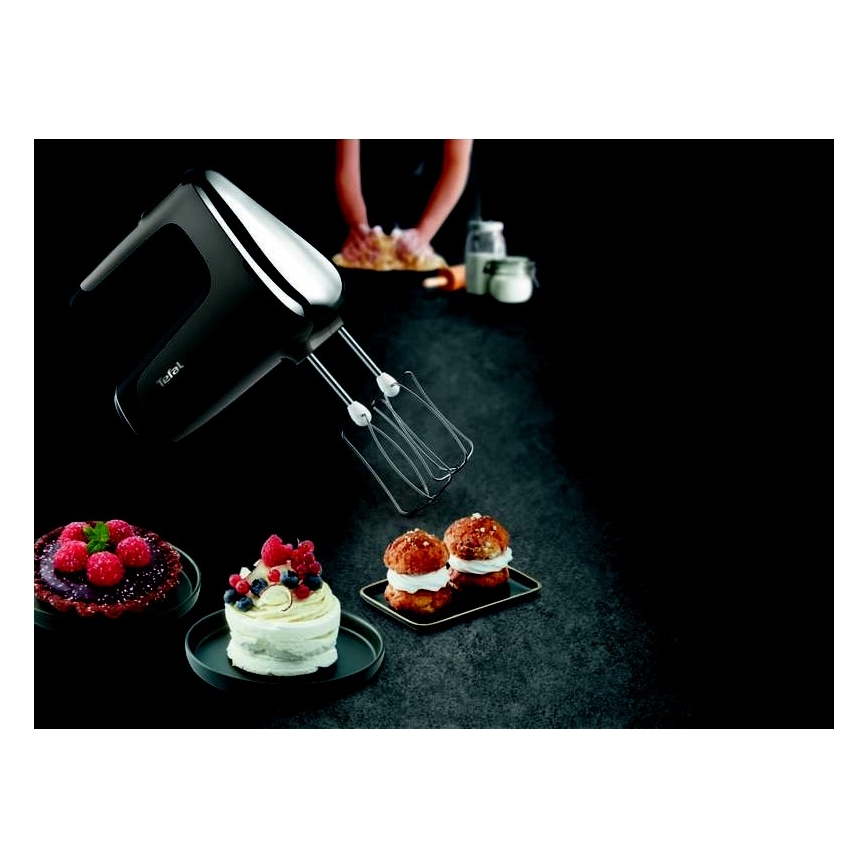 Tefal - Rankinis maišytuvas POWERMIX SILENCE 600W/230V juoda/pilka