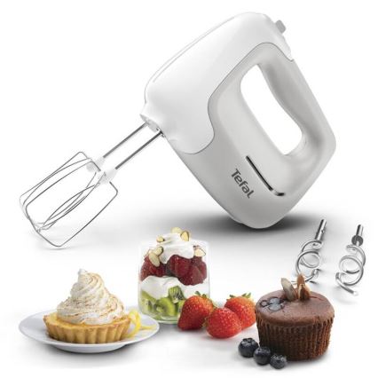 Tefal - Rankinis maišytuvas PREP'MIX+ 450W/230V pilka/balta