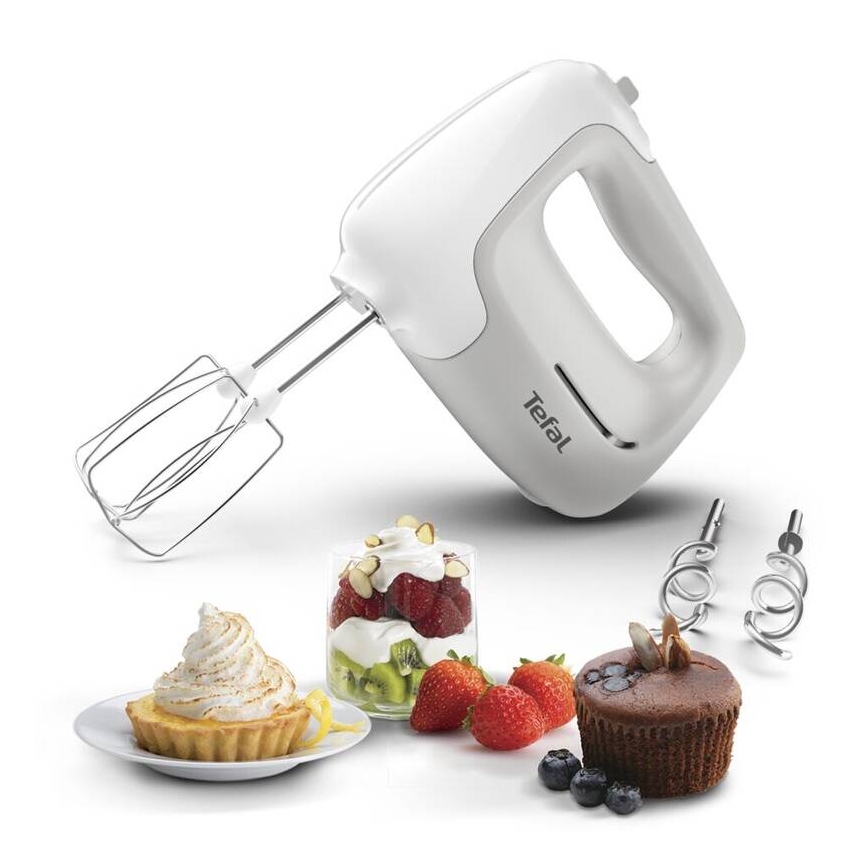 Tefal - Rankinis maišytuvas PREP'MIX+ 450W/230V pilka/balta