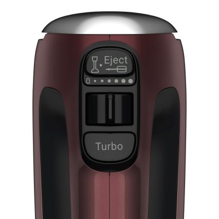 Tefal – rankinis plaktuvas POWERMIX, 600 W / 230 V, raudonas