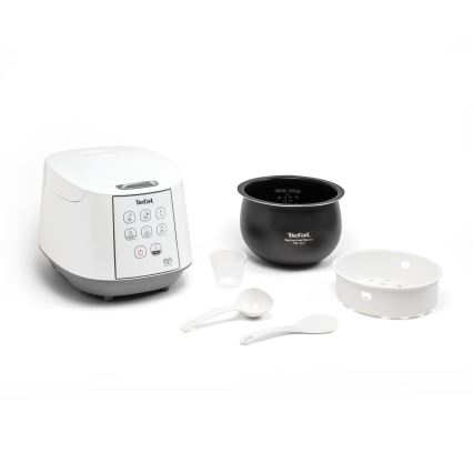 Tefal - Ryžių viryklė 8 viename EASY COOK 750W/230V 5 l balta