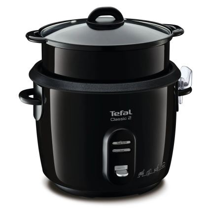 Tefal - Ryžių viryklė CLASSIC 600W/230V 5 l juoda