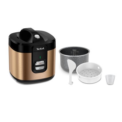 Tefal - Ryžių viryklė COPPERTINTO 600/230V 2 l varinė