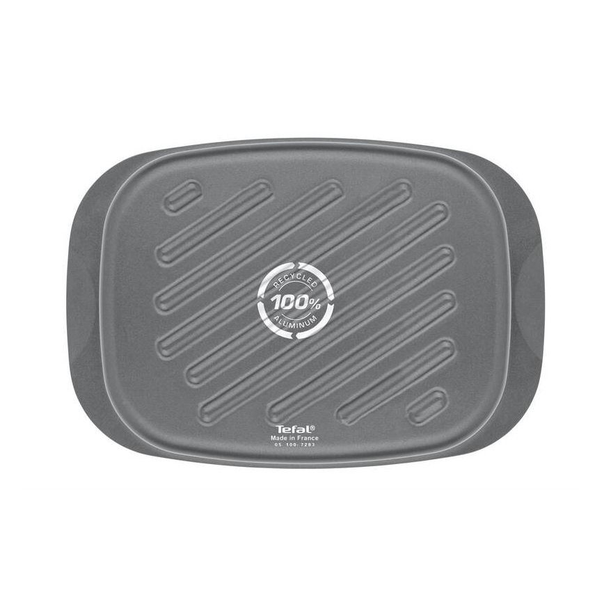 Tefal - Skrudinimo keptuvė LA RECYCLE 27x39 cm juoda