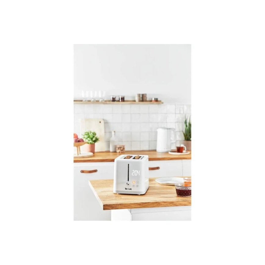 Tefal - Skrudintuvas su dviem skylutėmis SENSE 850W/230V balta
