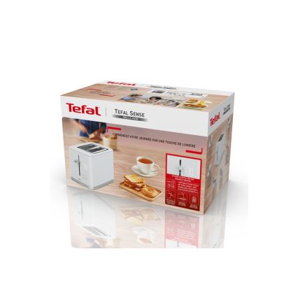 Tefal - Skrudintuvas su dviem skylutėmis SENSE 850W/230V balta