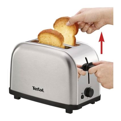 Tefal - Skrudintuvas su dviem skylutėmis ULTRA MINI 700W/230V matinis chromas