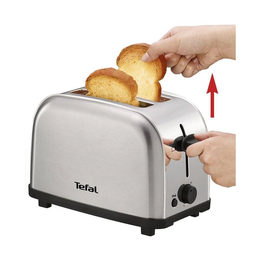 Tefal - Skrudintuvas su dviem skylutėmis ULTRA MINI 700W/230V matinis chromas