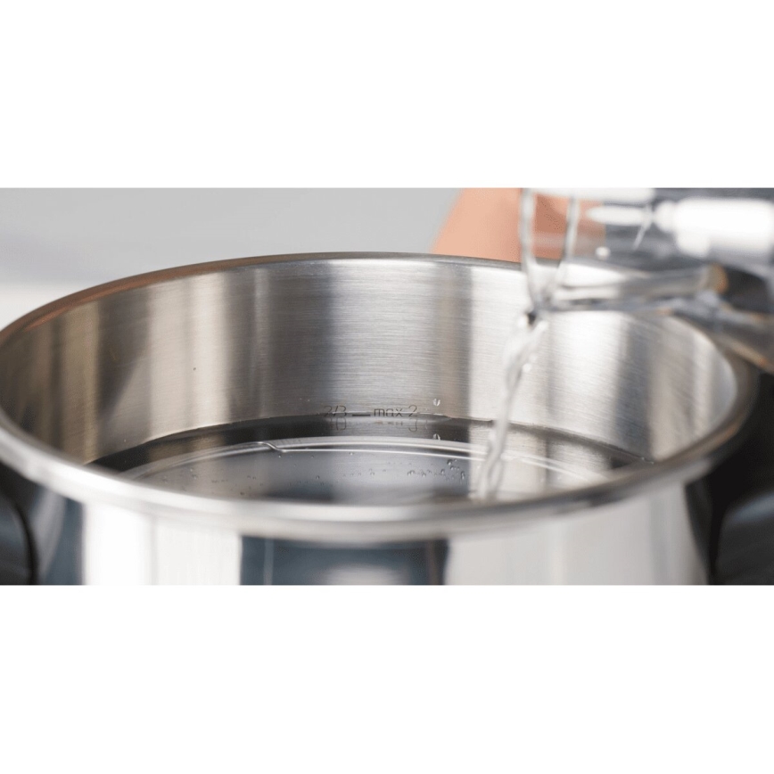 Tefal - Slėginė viryklė 4,5 l CLIPSO+ CHEF nerūdijantis