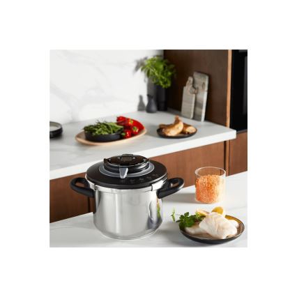 Tefal - Slėginė viryklė 4,5 l CLIPSO+ CHEF nerūdijantis