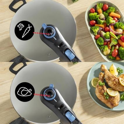 Tefal - Slėginė viryklė 4 l SECURE TRENDY nerūdijantis