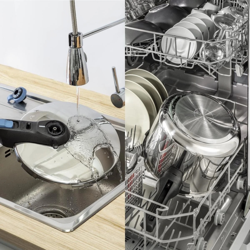 Tefal - Slėginė viryklė 4 l SECURE TRENDY nerūdijantis
