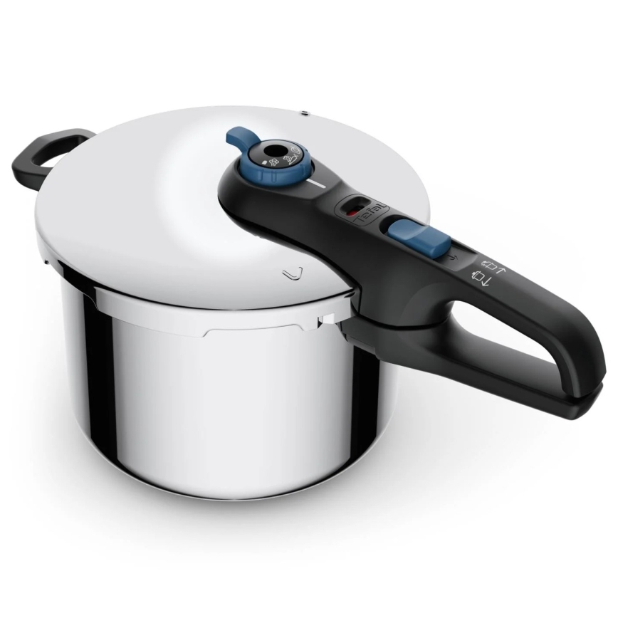 Tefal - Slėginė viryklė 6 l SECURE TRENDY nerūdijantis