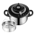 Tefal - Slėginis puodas 4,5 l CLIPSO+ CHEF nerūdijančio plieno