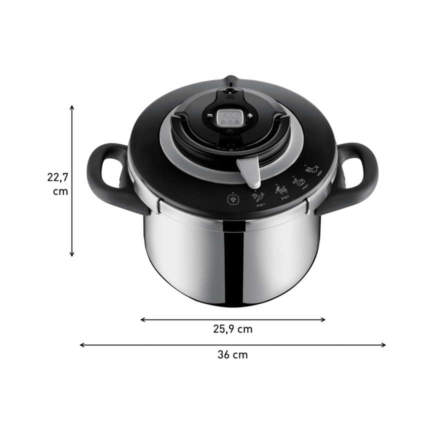 Tefal - Slėginių puodų rinkinys 4,5/6 l CLIPSO+ CHEF