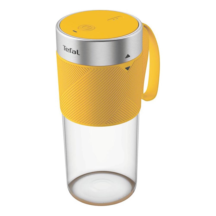 Tefal - Smoothie blenderis BLENDFORCE 50W/5V 1200 mAh geltona