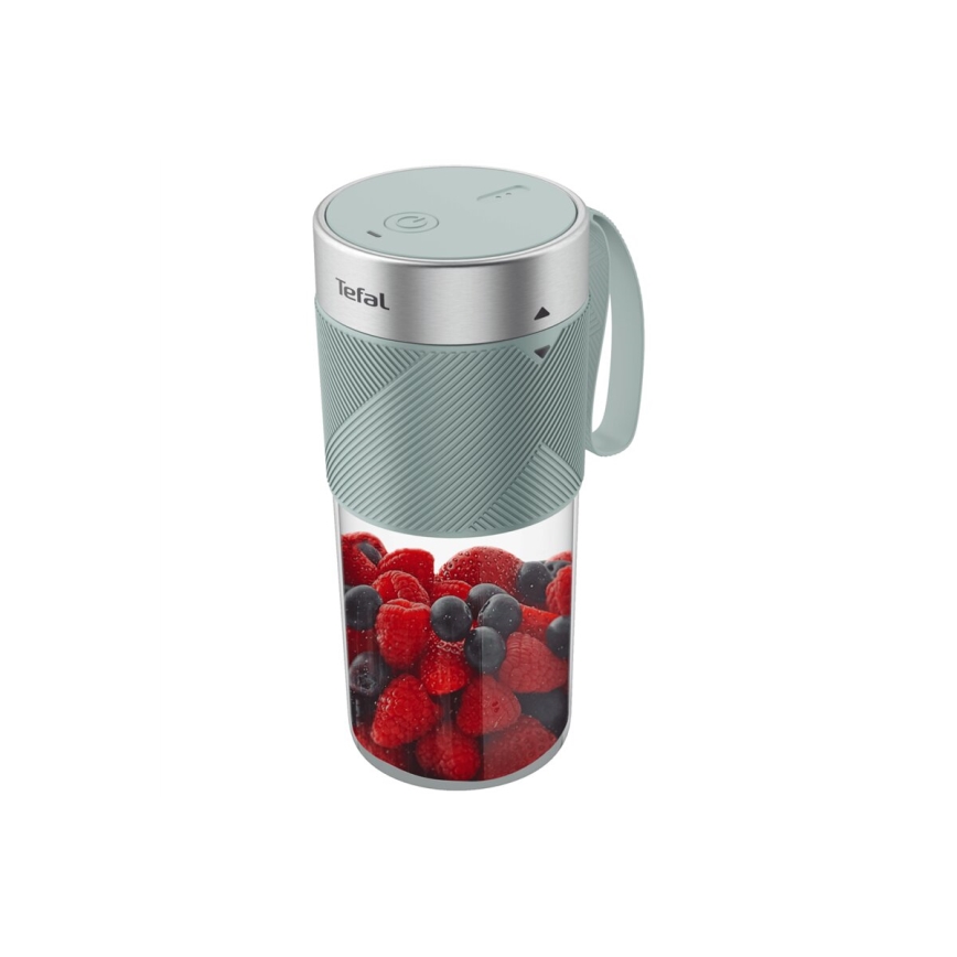 Tefal - Smoothie blenderis BLENDFORCE 50W/5V 1200 mAh Mėtinė