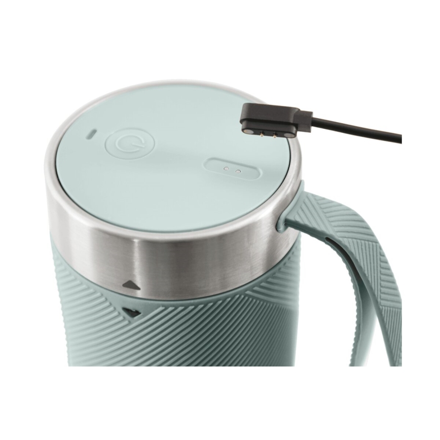 Tefal - Smoothie blenderis BLENDFORCE 50W/5V 1200 mAh Mėtinė