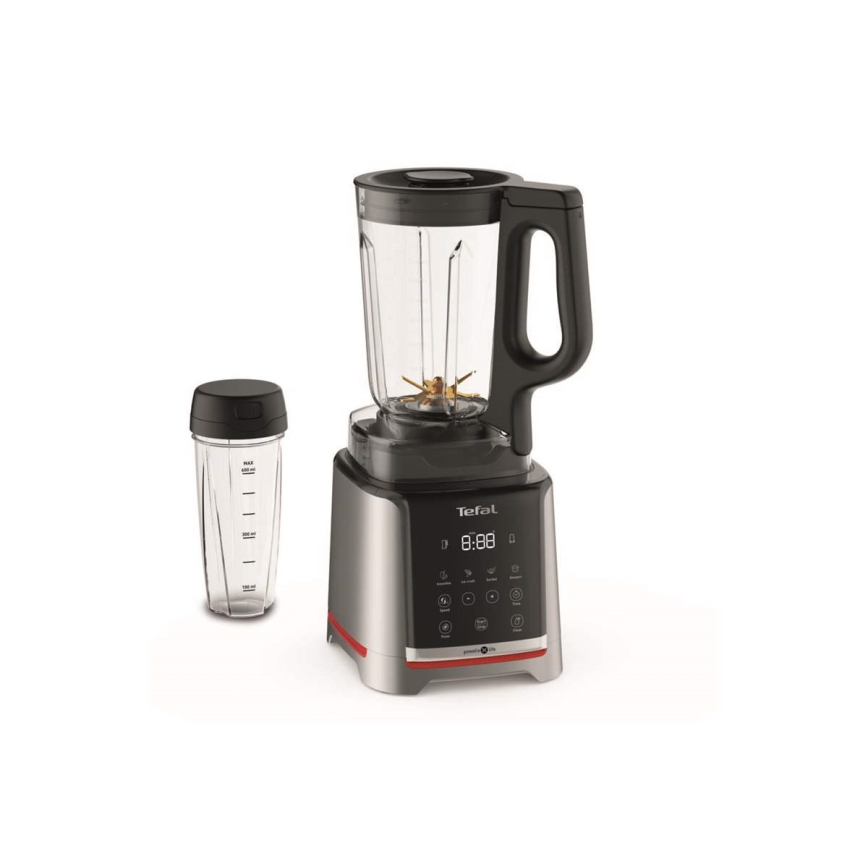 Tefal - Stalinis blenderis 1,7 l INFINITYMIX+ 1600W/230V juoda/nerūdijantis