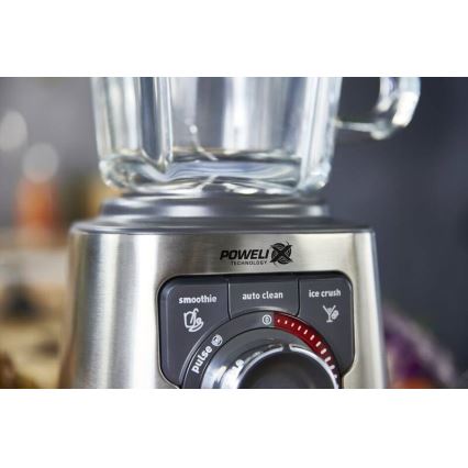 Tefal - Stalinis blenderis 2 l PERFECTMIX+ 1200W/230V matinis chromas/juoda