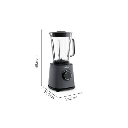 Tefal - Stalinis blenderis 2 l PERFECTMIX+ 1200W/230V juoda