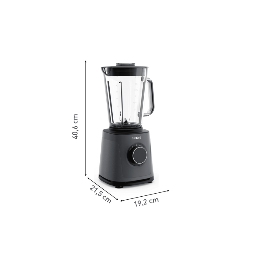 Tefal - Stalinis blenderis 2 l PERFECTMIX+ 1200W/230V juoda