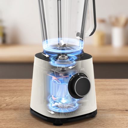 Tefal - Stalinis blenderis 2 l PERFECTMIX ESSENTIAL 1200W/230V baltas