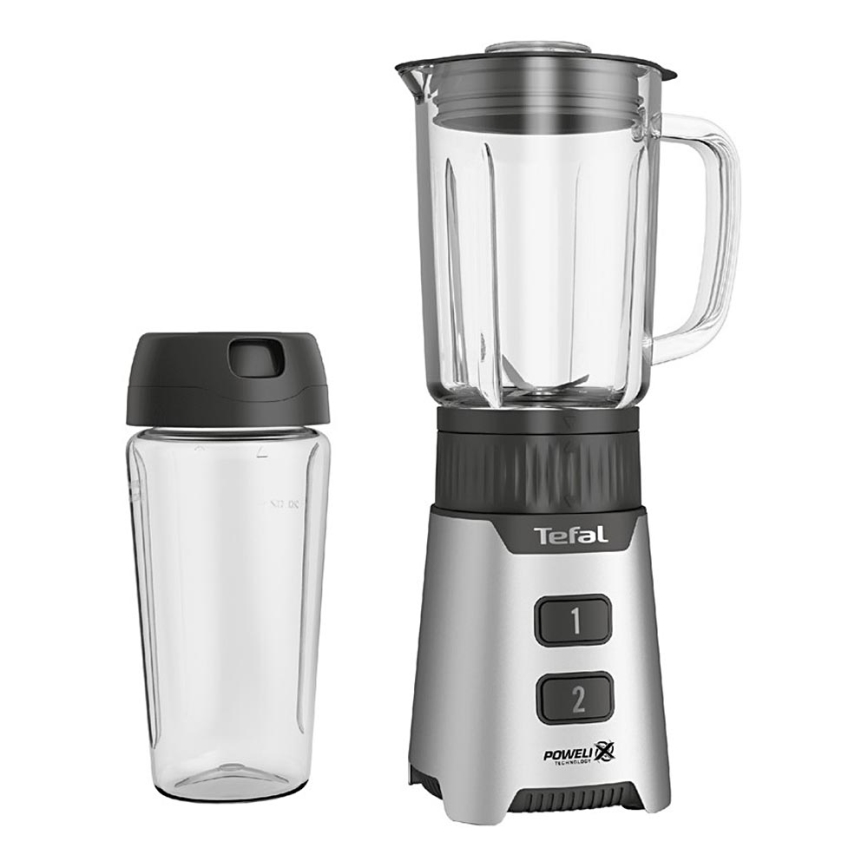 Tefal - Stalinis blenderis BLENDFORCE 400W/230V nerūdijantis/juoda