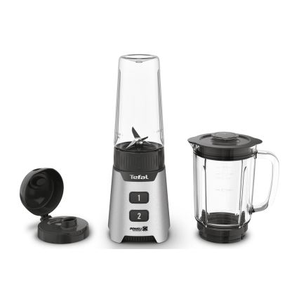 Tefal - Stalinis blenderis BLENDFORCE 400W/230V nerūdijantis/juoda