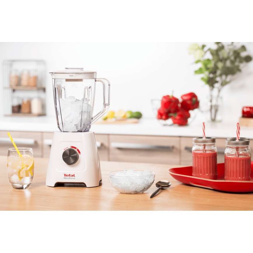 Tefal - Stalinis blenderis BLENDFORCE 600W/230V balta
