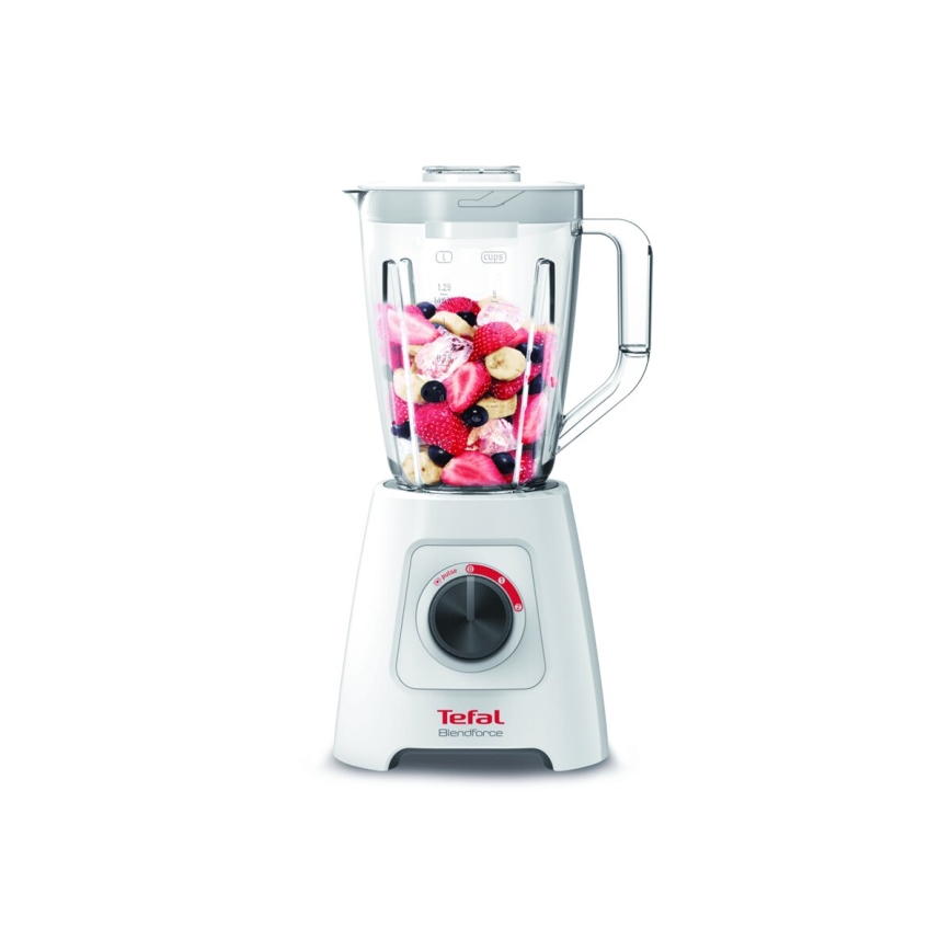 Tefal - Stalinis blenderis BLENDFORCE 600W/230V balta