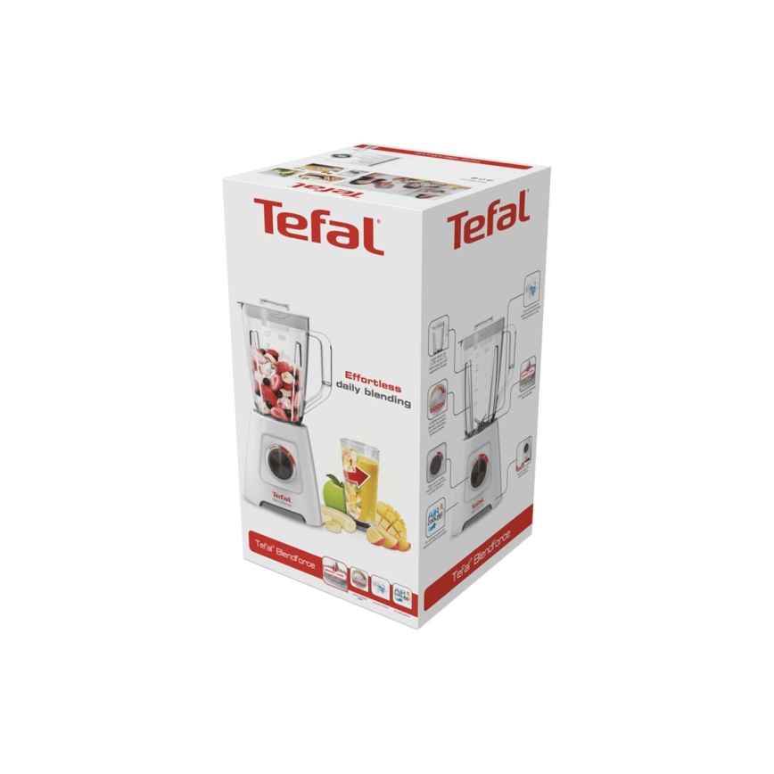 Tefal - Stalinis blenderis BLENDFORCE 600W/230V balta