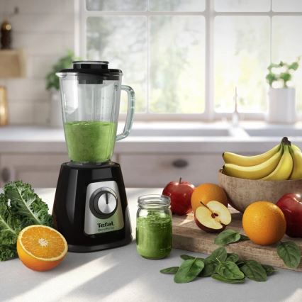 Tefal - Stalinis blenderis BLENDFORCE 800W/230V juoda/nerūdijantis