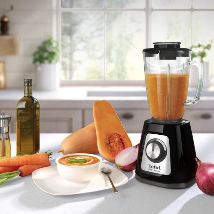Tefal - Stalinis blenderis BLENDFORCE 800W/230V juoda/nerūdijantis