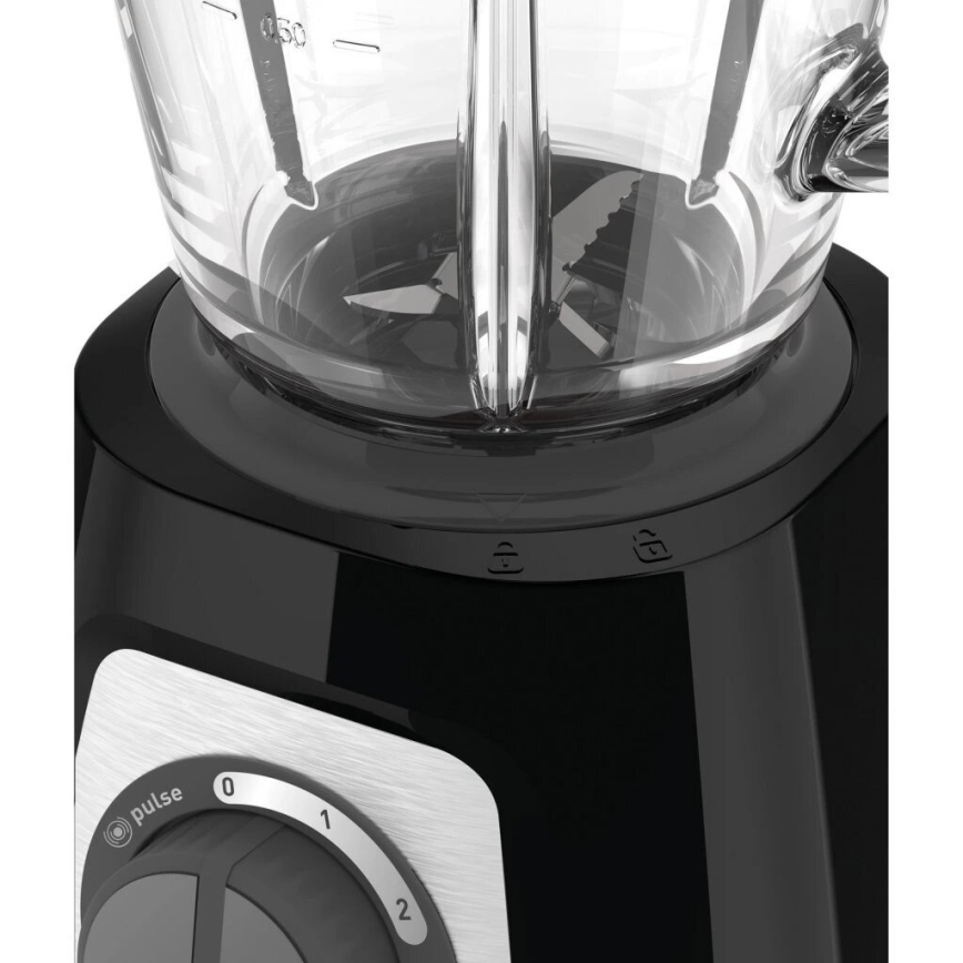 Tefal - Stalinis blenderis BLENDFORCE 800W/230V juoda/nerūdijantis