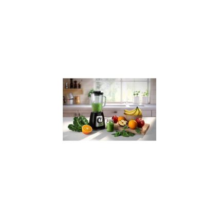 Tefal - Stalinis blenderis BLENDFORCE 800W/230V juoda/nerūdijantis