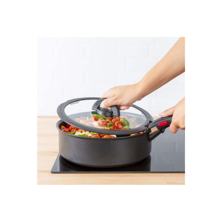 Tefal - Stiklinis dangtelis INGENIO 16 cm