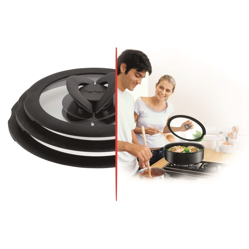 Tefal - Stiklinis dangtelis INGENIO 16 cm
