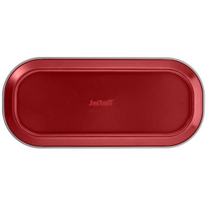 Tefal - Sulankstoma ovali kepimo forma DELIBAKE 30x11 cm raudona