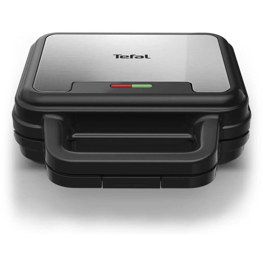 Tefal - Sumuštinių keptuvė ULTRA COMPACT 3in1 700W/230V juoda/matinis chromas