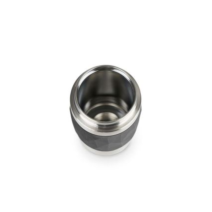 Tefal - Terminis puodelis 300 ml COMPACT MUG nerūdijantis/juoda
