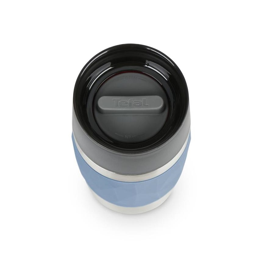 Tefal - Terminis puodelis 300 ml COMPACT MUG nerūdijantis/mėlyna