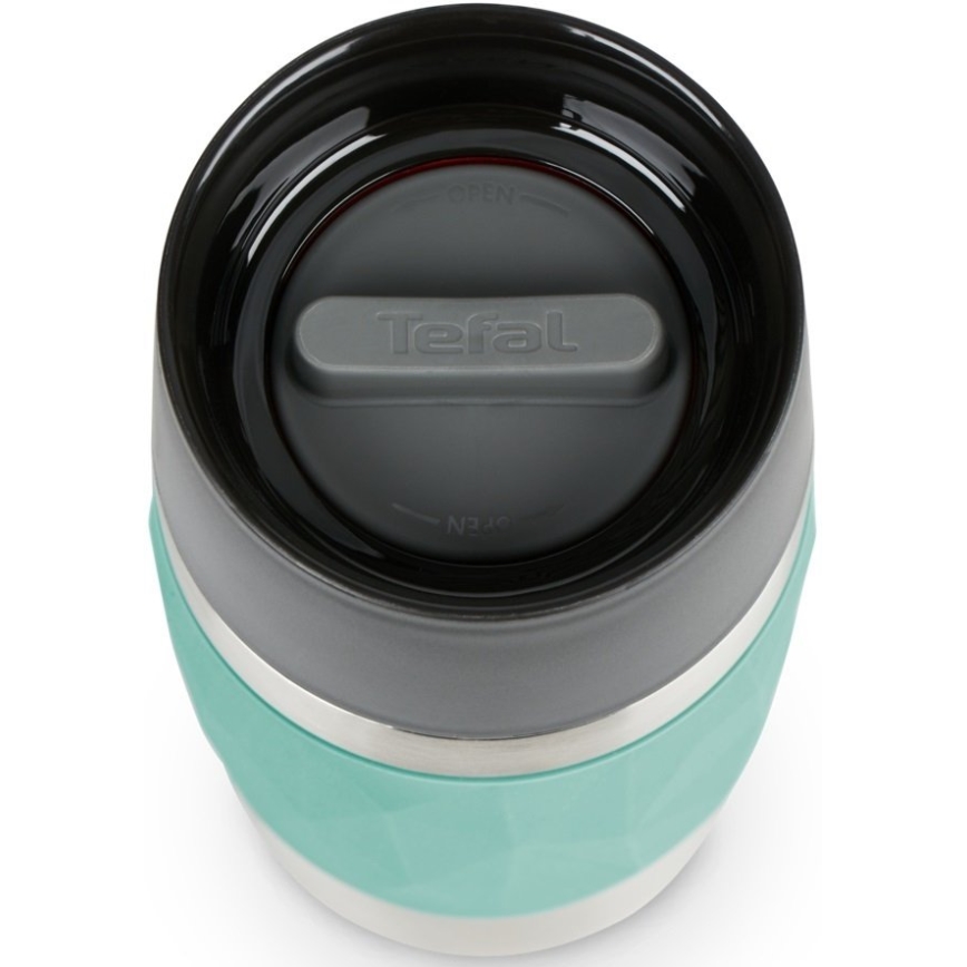 Tefal - Terminis puodelis 300 ml COMPACT MUG nerūdijantis/žalia