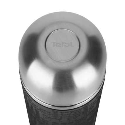 Tefal - Termosas su puodeliu 0,5 l SENATOR nerūdijantis/juoda