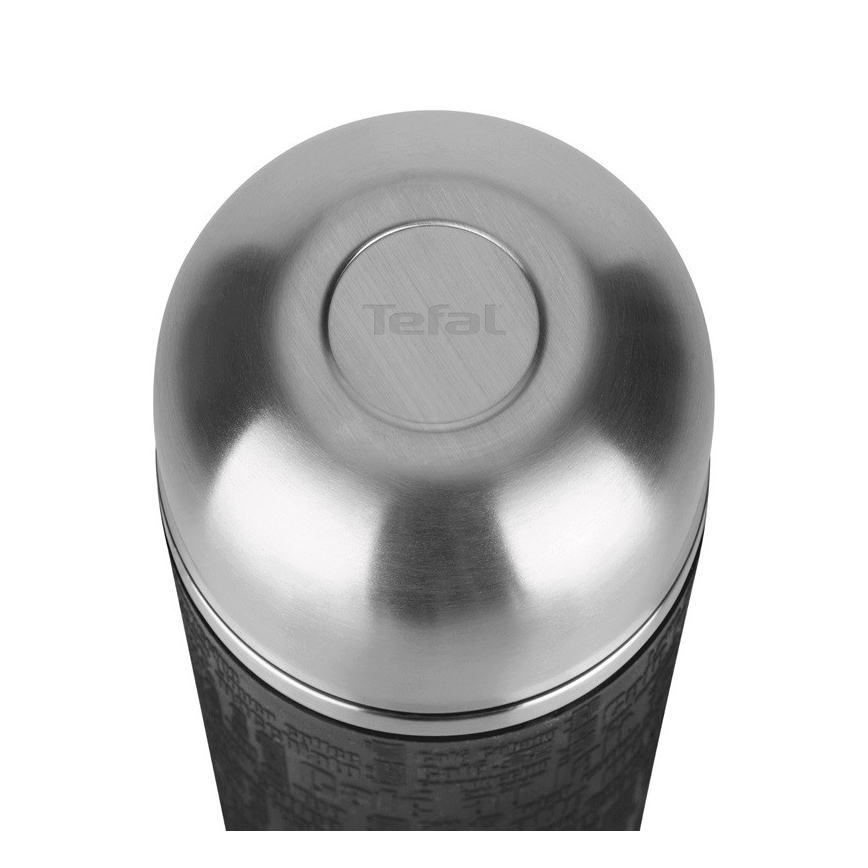 Tefal - Termosas su puodeliu 0,5 l SENATOR nerūdijantis/juoda