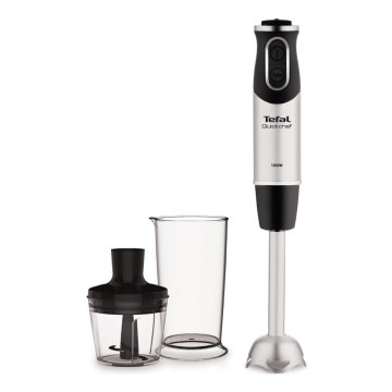 Tefal - Trintuvas QUICKCHEF 2in1 1000W/230V matinis chromas/juoda